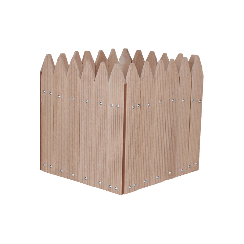 Utomhus WPC board trädgård blomkruka